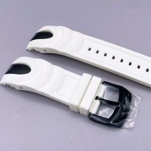 Genuine Invicta Reserve Venom 26mm White Polyurethane Watch Band Strap